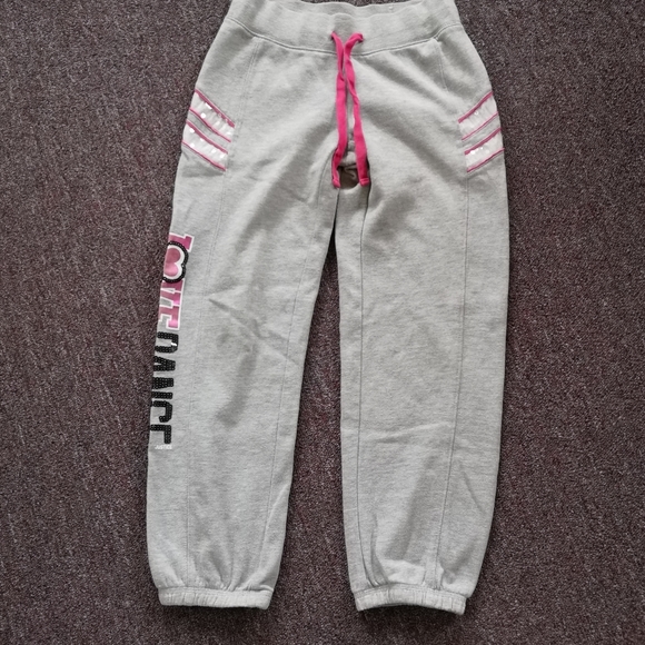 🌞3/$20   "I Love Dance" Girls Sweat Pants - Picture 7 of 16